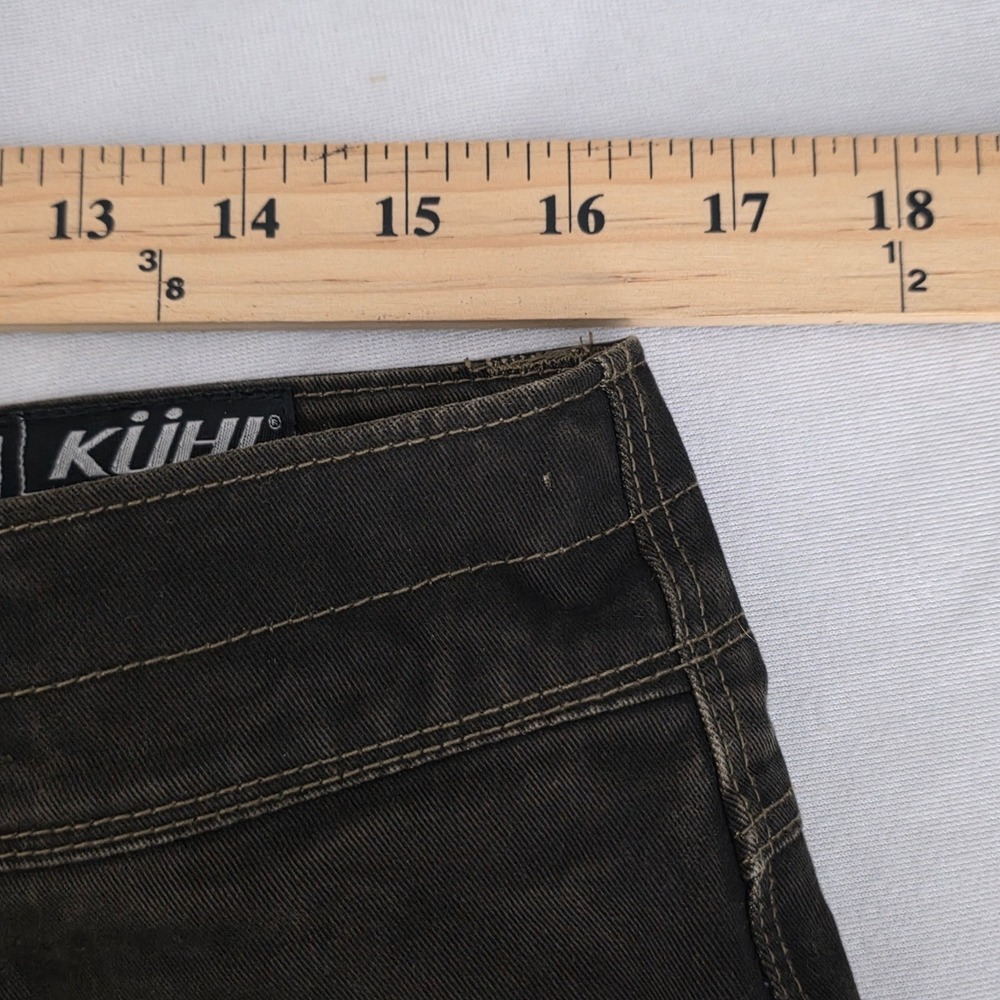 Kuhl Rydr Mens Dark Brown Patina Dye Articulated Knee Euro Twill Pants Sz 32X32 - Picture 12 of 13